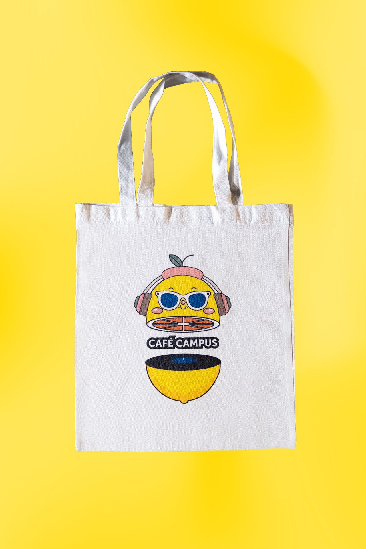 Tote bag Citron / Platine 🍋✨🎧