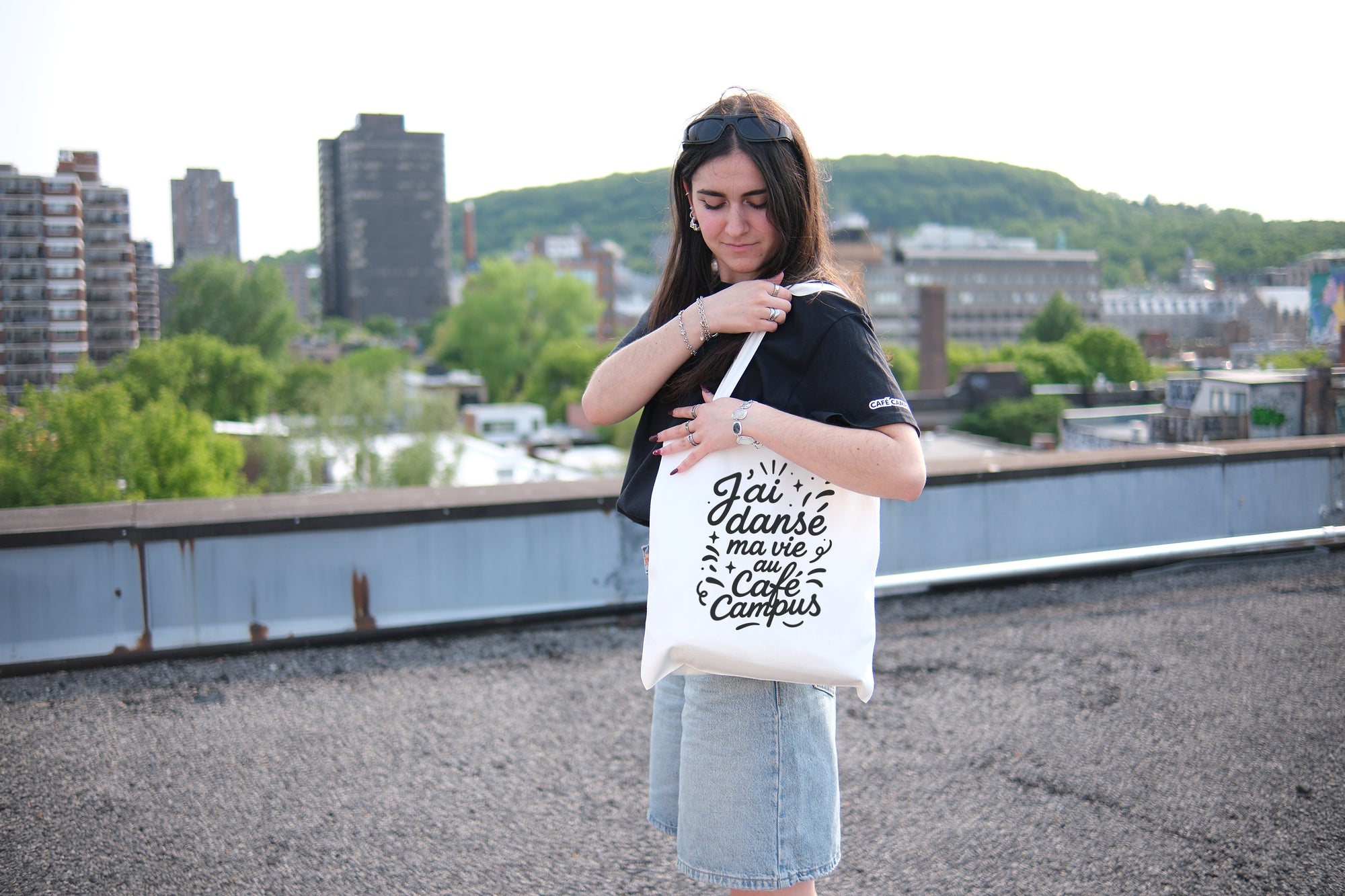 Tote bag J'ai dansé ma vie au Café Campus