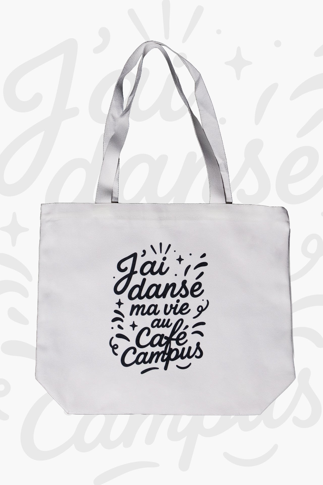 Tote bag J'ai dansé ma vie au Café Campus #2
