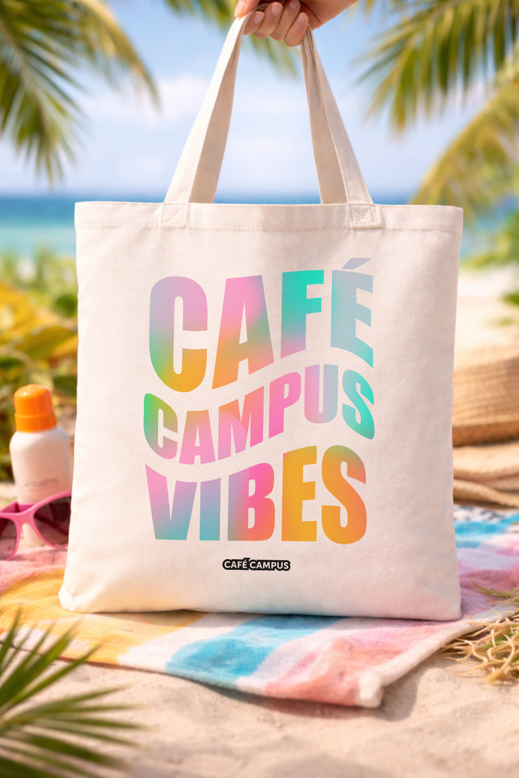 Tote bag Café Campus Vibes